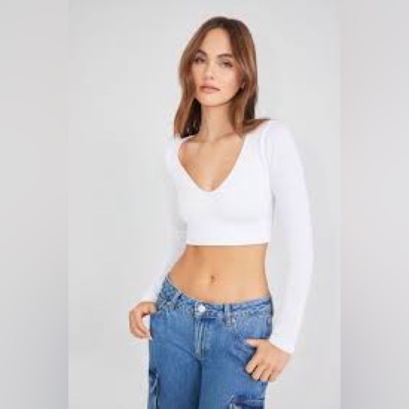 NWT!  Garage
Stella Long Sleeve Seamless Top - Picture 1 of 5